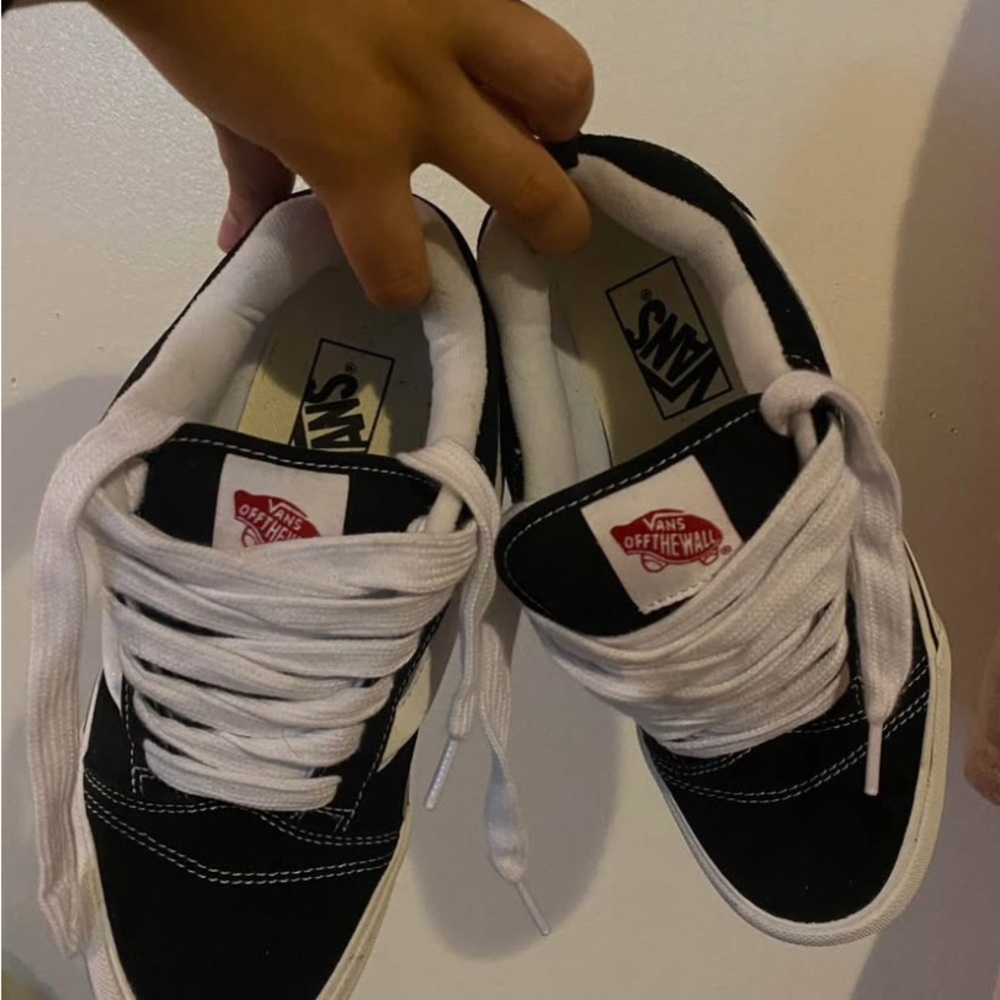 Vans Classic Black and White Low-Tops